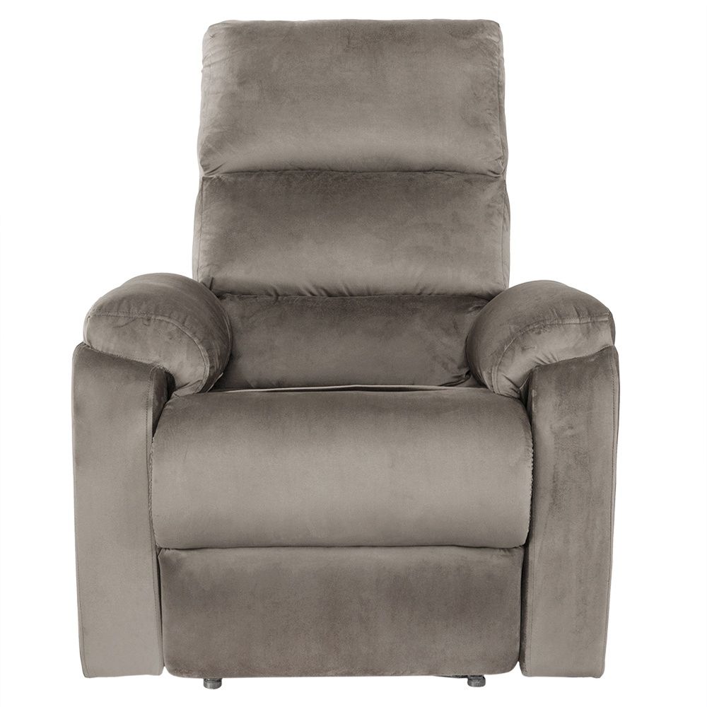 Wakefit Restmax Recliner - 1 Seater - Velvet Tuscan Tan